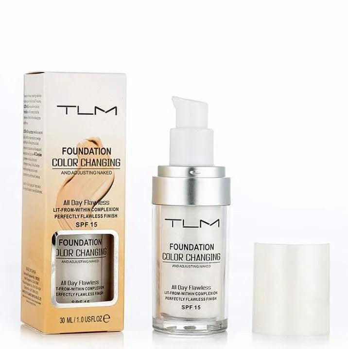 Temperature Liquid Foundation Concealer Portable Natural Color Makeup Foundation BB Concealer Bluetooth Speaker Lamp - Tophatter Daily Deals